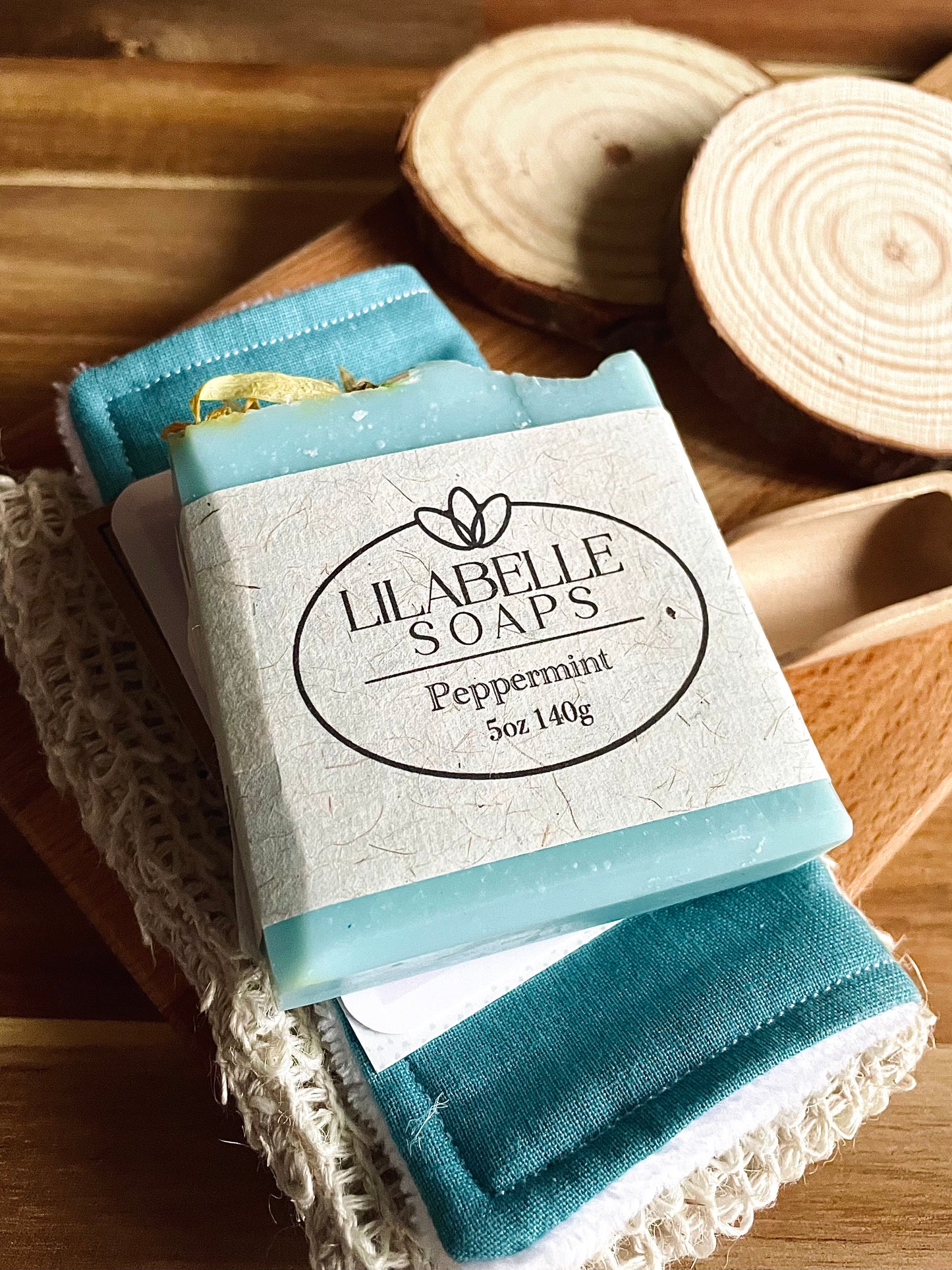 Soap Bar & Face Cloth Gift Set
